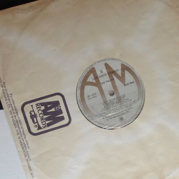 The Police, "Outlandos d'Amour, Vintage, Vinyl, Album, Music, 70s, Rock - Picture 8 of 11